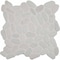 Msi White Pebble SAMPLE Tumbled Marble Mesh-Mounted Mosaic Tile ZOR-MD-0194-SAM - alternate 1